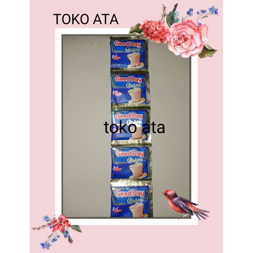 

ATA - KOPI GOOD DAY NUT carebian NUT paket 5picis