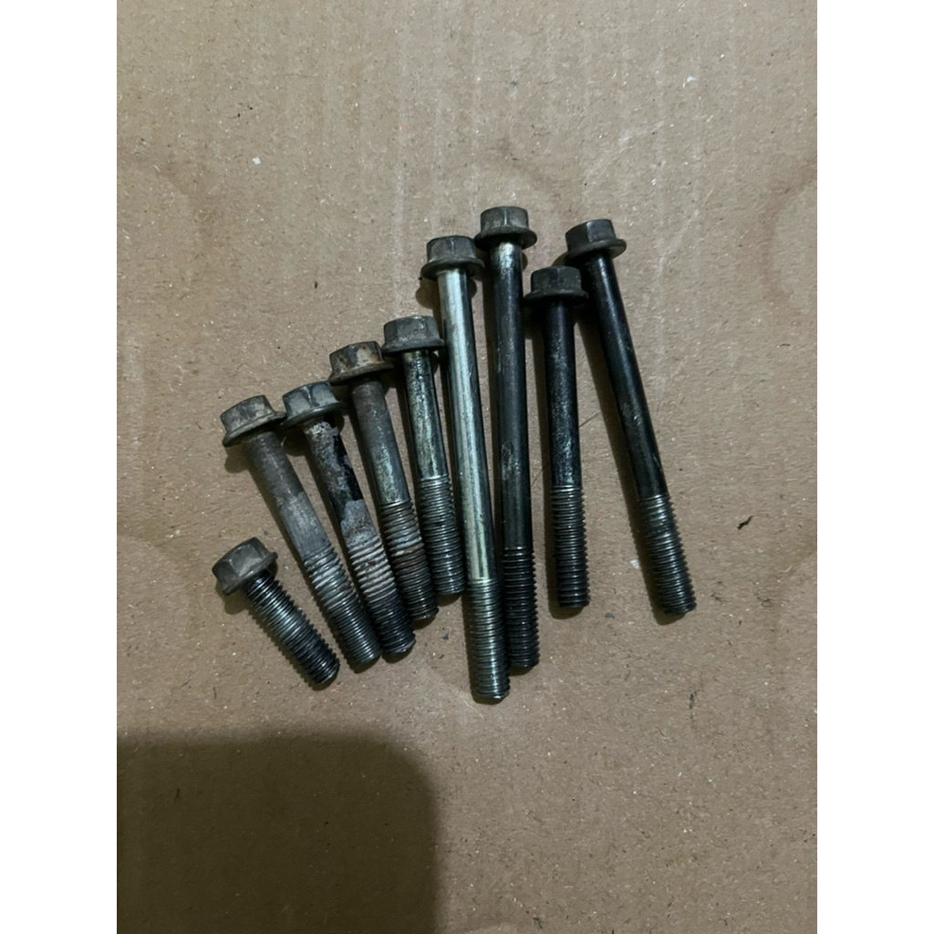 BAUT MESIN SET TIGER REVO TIGER 2000 MEGAPRO PRIMUS/HIU ORIGINAL COPOTAN