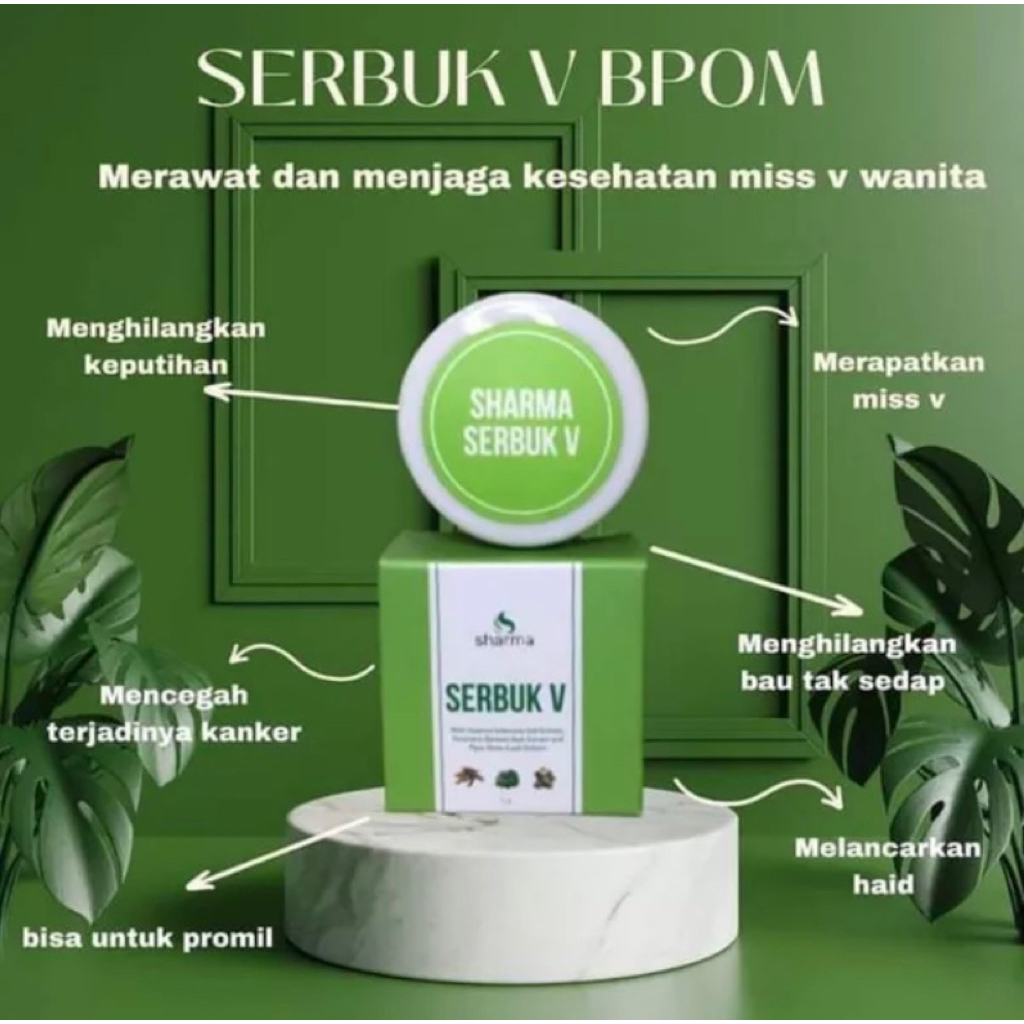 SHARMA SERBUK PERAWAN BPOM - SHARMA SERBUK V ANDALAN WANITA