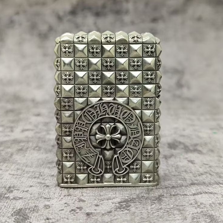 Zippo Jacket Metal Cross Silver Original