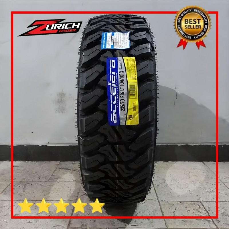 Ban Mobil 235 70 R16 Merek Accelera Mt01 235/70 R16 Mud Terrain