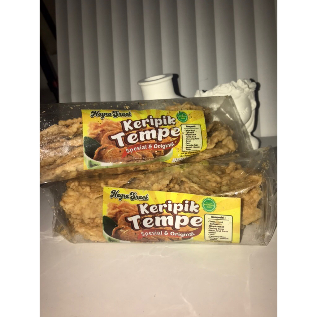 

Keripik Tempe Original khas asli Malang Bulat Kriuk Cemilan Murah enak
