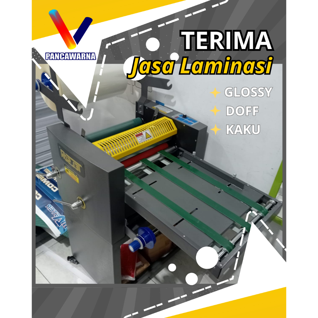 

JASA LAMINATING / LAMINASI GLOSSY / DOFF