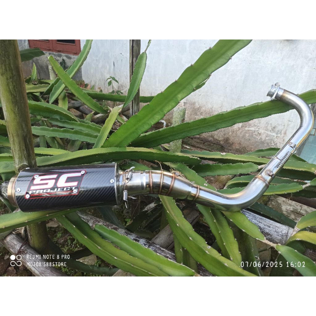 MURAHH... KNALPOT SC PROJECT CARBON FULL SET ALL MATIC