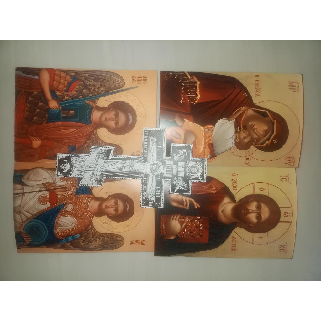 

Paket sticker ikon Kristen Katolik/Orthodox Byzantine - Rohani Kristen