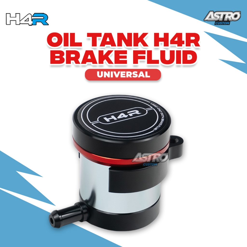 Tabung Minyak Rem H4R Beat Fi Scoopy Fi Vario 125 150 PCX ADV 150 Oil Tank Brake Fluid Universal CVT