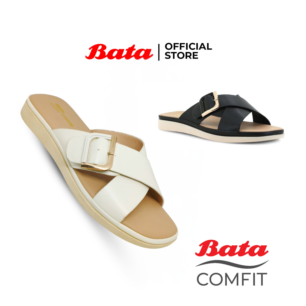 BATA COMFIT - ZOOM "Comfit Cushion" Sandal Wedges Wanita