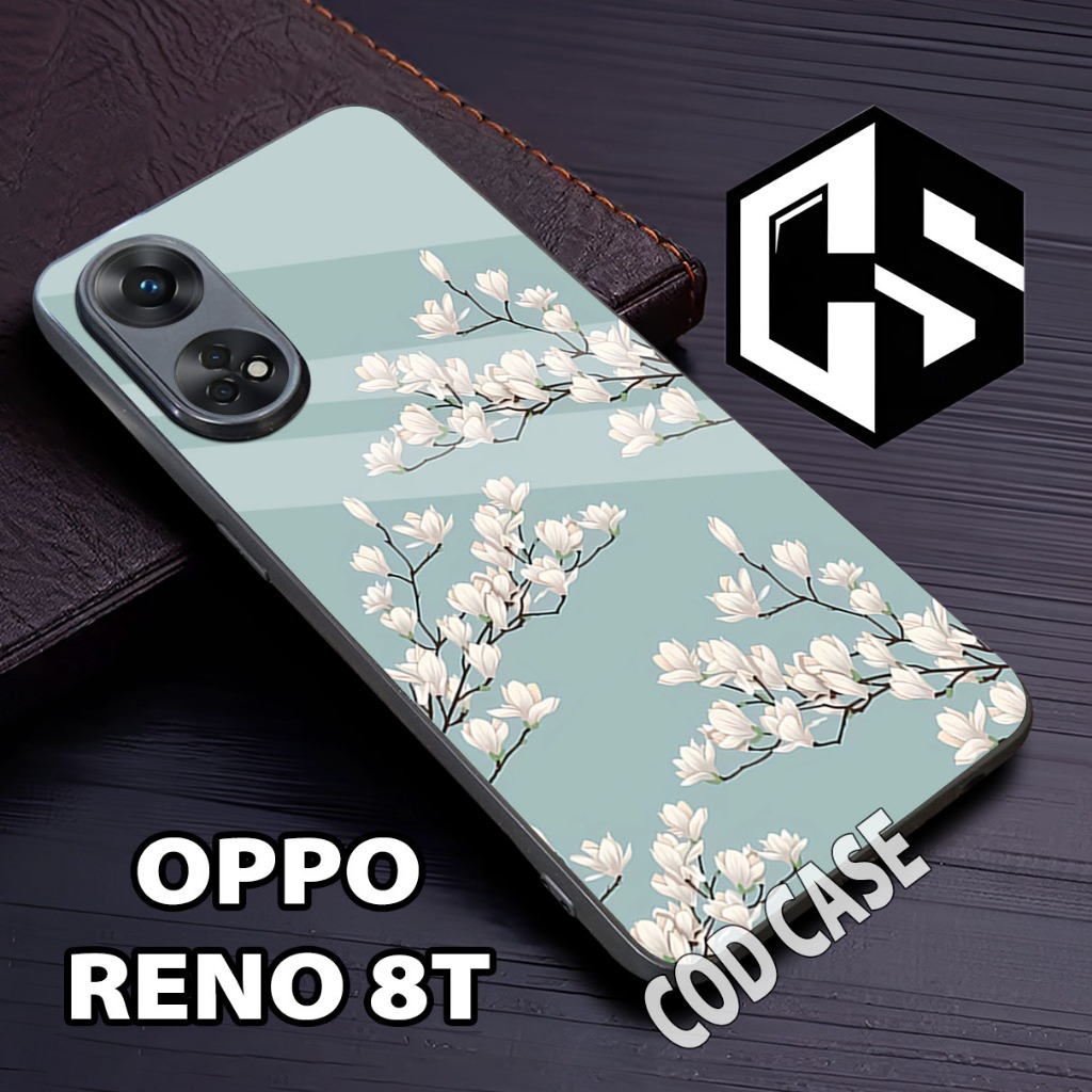 (COD121)Softcase Glossy OPPO RENO 8T/case reno 8t glitter/casing reno 8t glitter/case reno 8t cewek