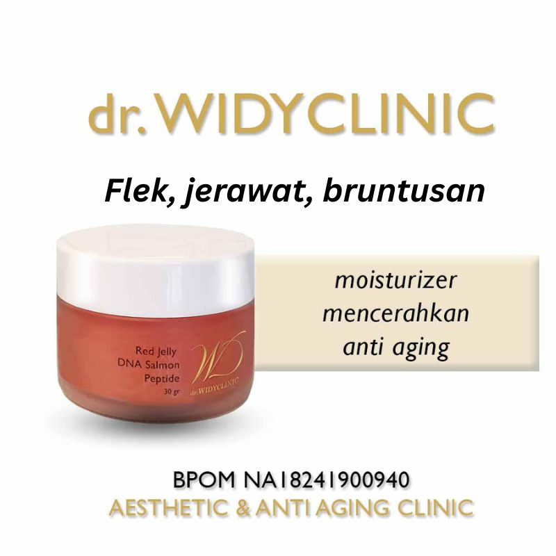 DNA Salmon Red Jelly Peptide dr Widy Clinic Anti Aging Mencerahkan Glowing BPOM