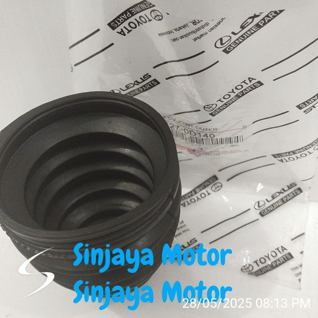 karet boot cv joint bagian luar yaris 2006-2013