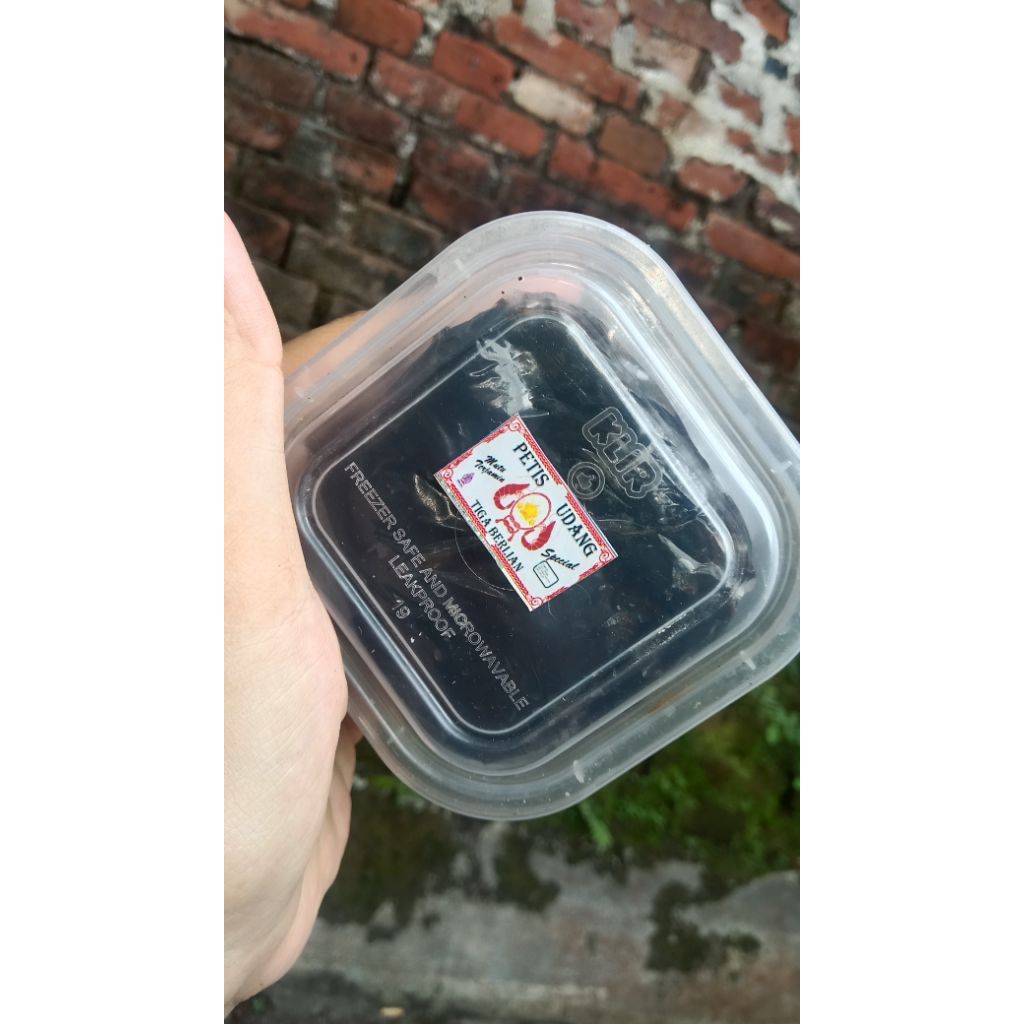 

150gram petis rujak/petis Udang Tiga berlian