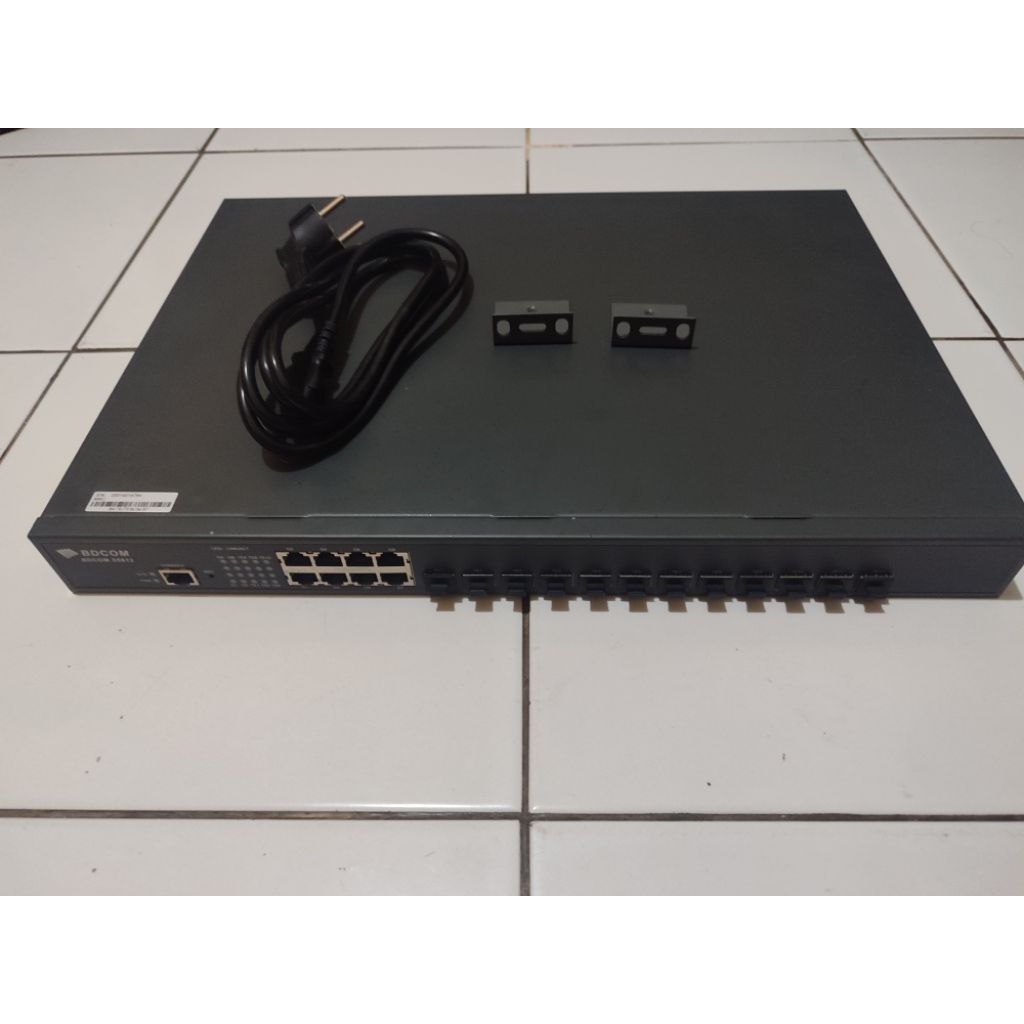 BDCOM S5612 Switch managed 12 ports 10GE/GE SFP, 8 GE TX ports
