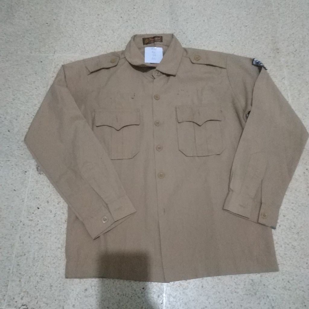 preloved baju pramuka lengan panjang merk seragam/or88