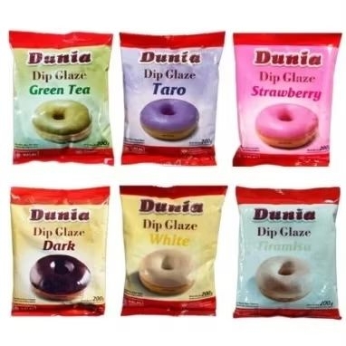 

DUNIA DIP GLAZE KEMASAN 200 GR