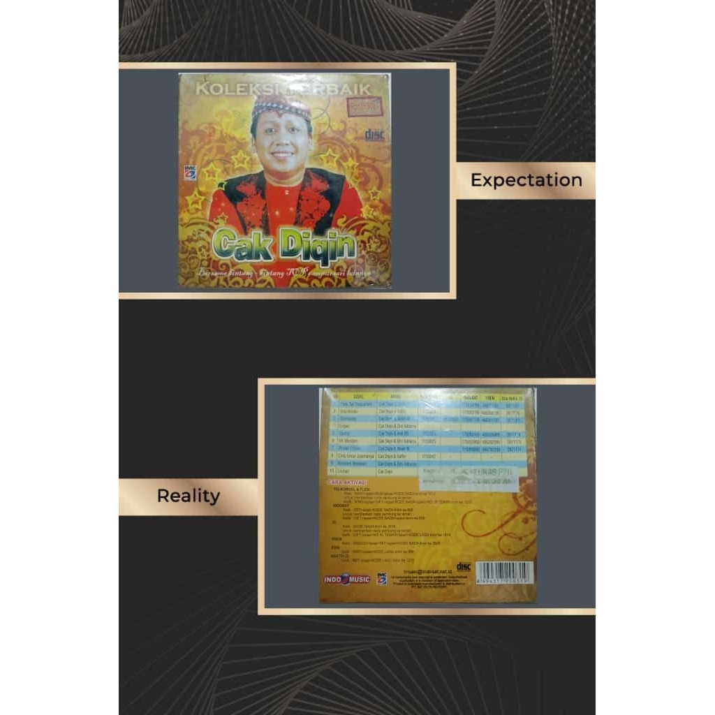 CD audio campursari cak diqin koleksi terbaik