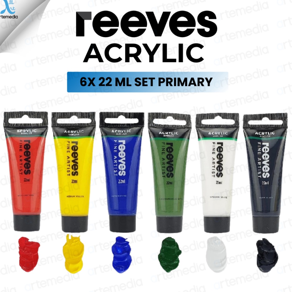 

KODE Q8E Reevs Acrylic Set Primary 6X22ML