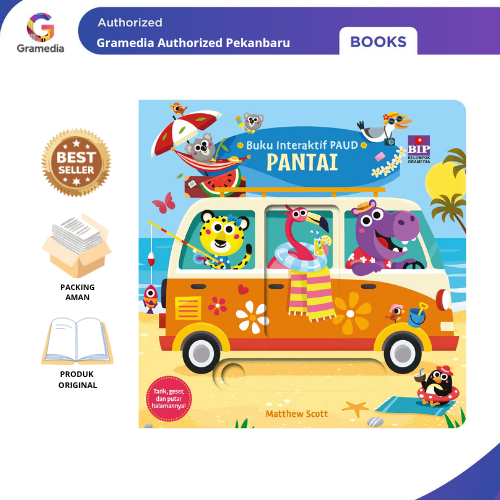 Gramedia Pekanbaru - Buku Interaktif PAUD: Pantai