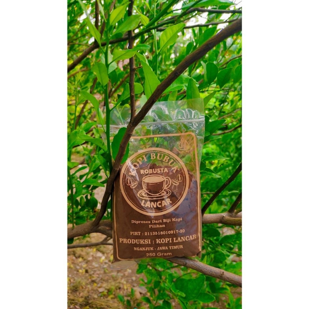 

KOPI BUBUK ROBUSTA LANCAR - KODE 122 / 250 gr