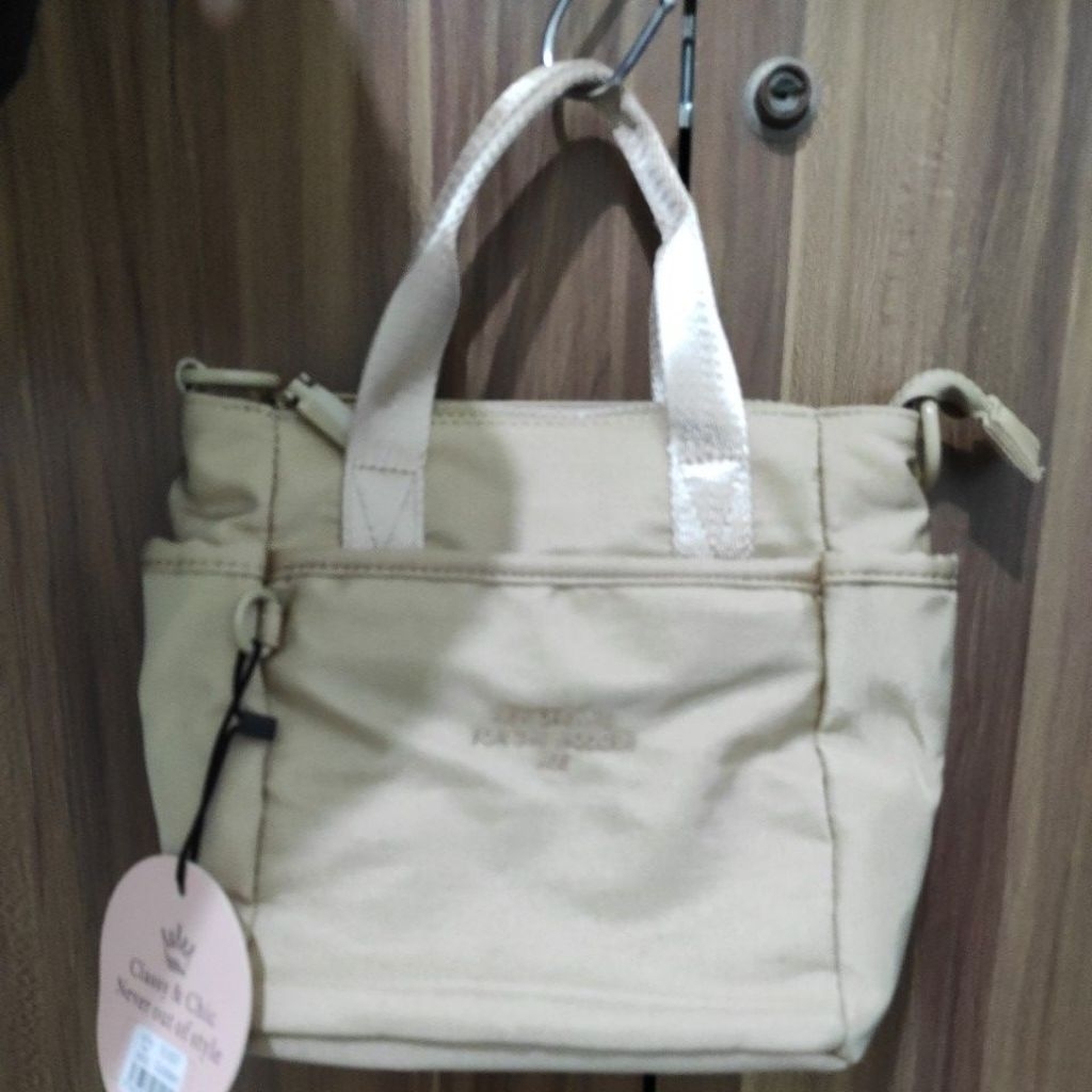TAS SELEMPANG HARUICA GOLDEN CREAM