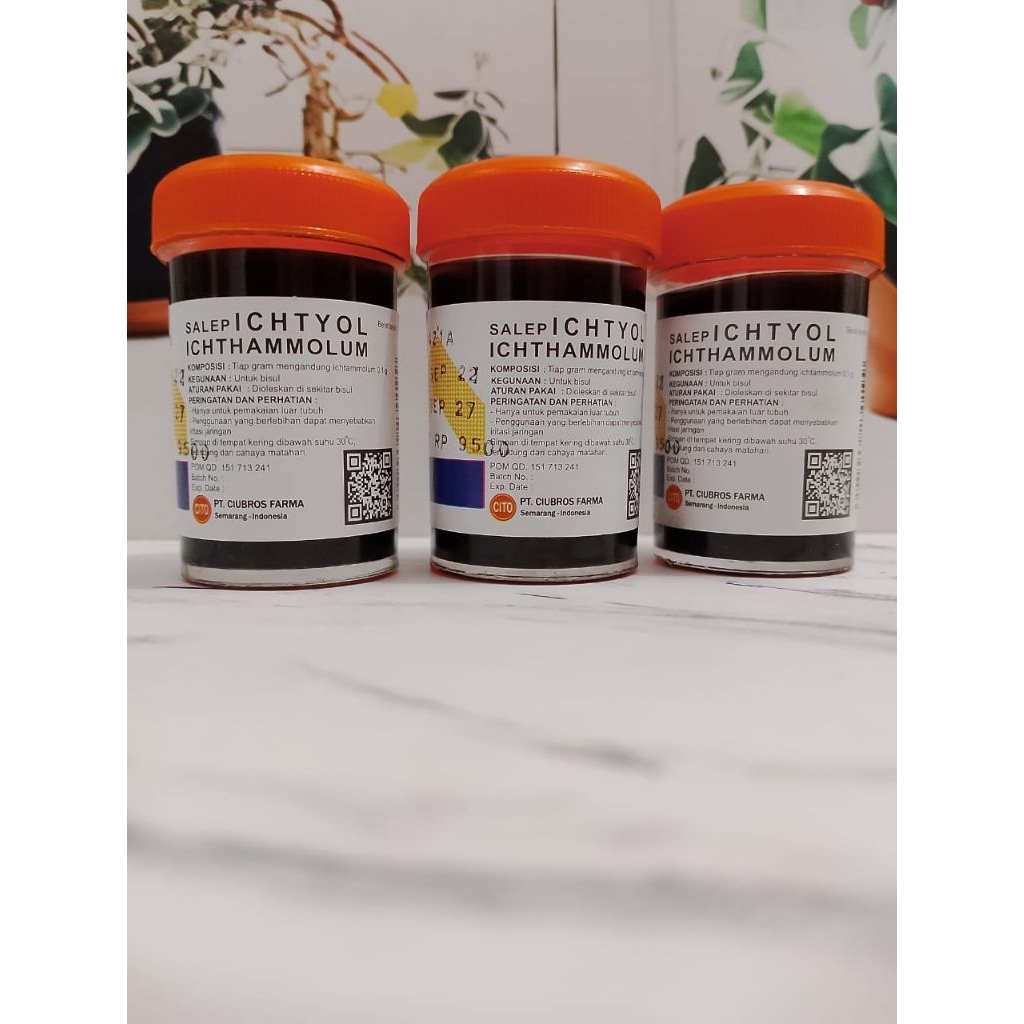 SALEP HITAM/SALEP ICHTYOL/SALEP BISUL AMPUH