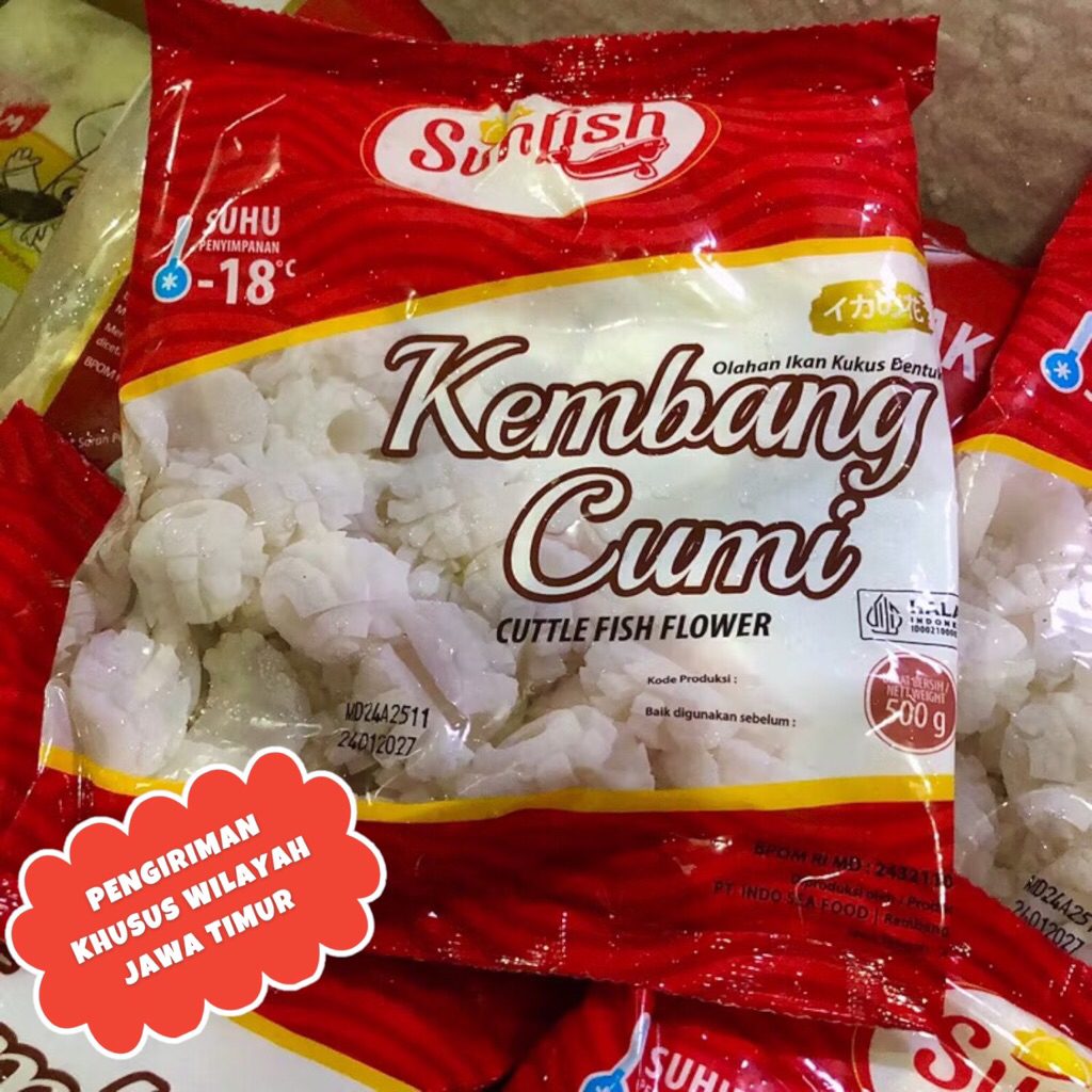 

Sunfish Kembang Cumi 500Gr