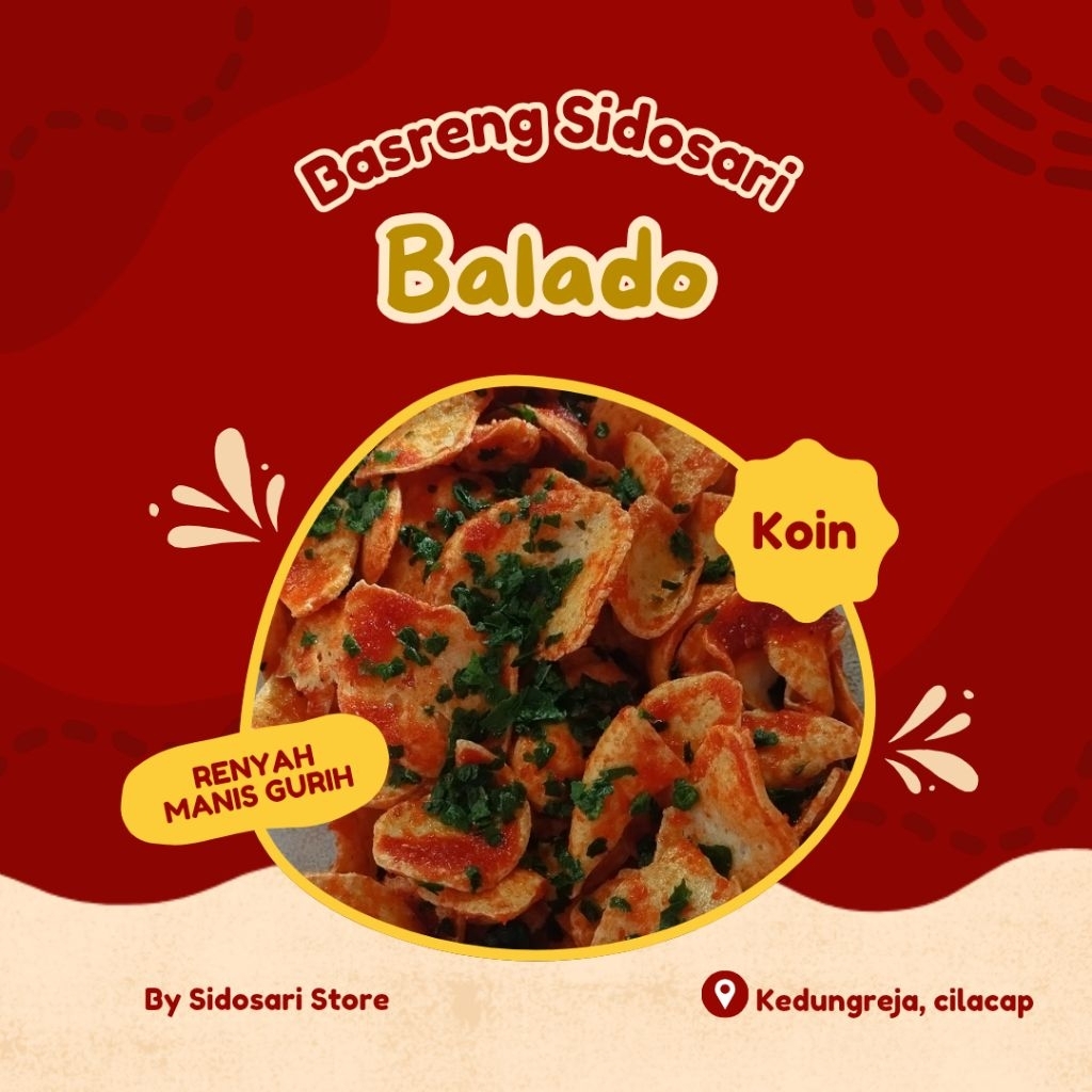 

BASRENG KOIN BALADO BUMBU BASAH