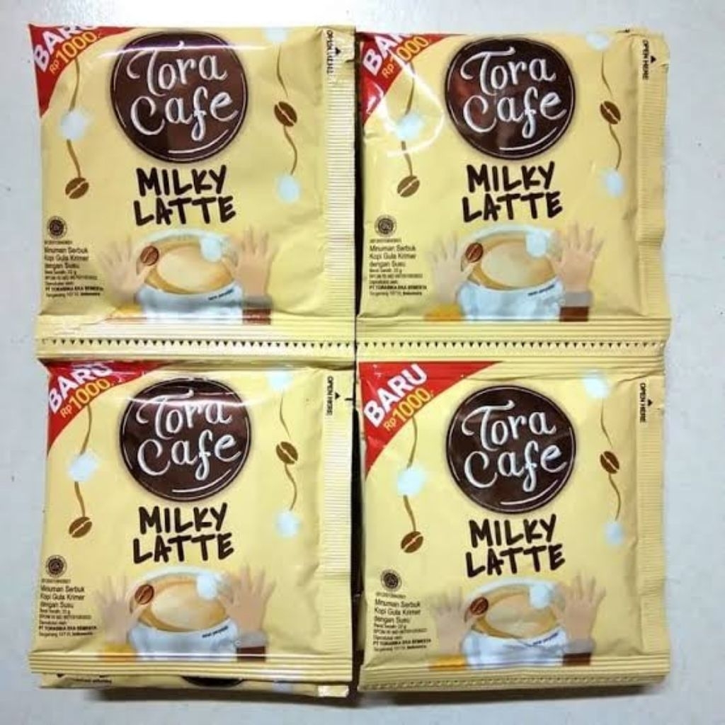 

Tora Cafe Milky Latte 22gr Isi 10sachet