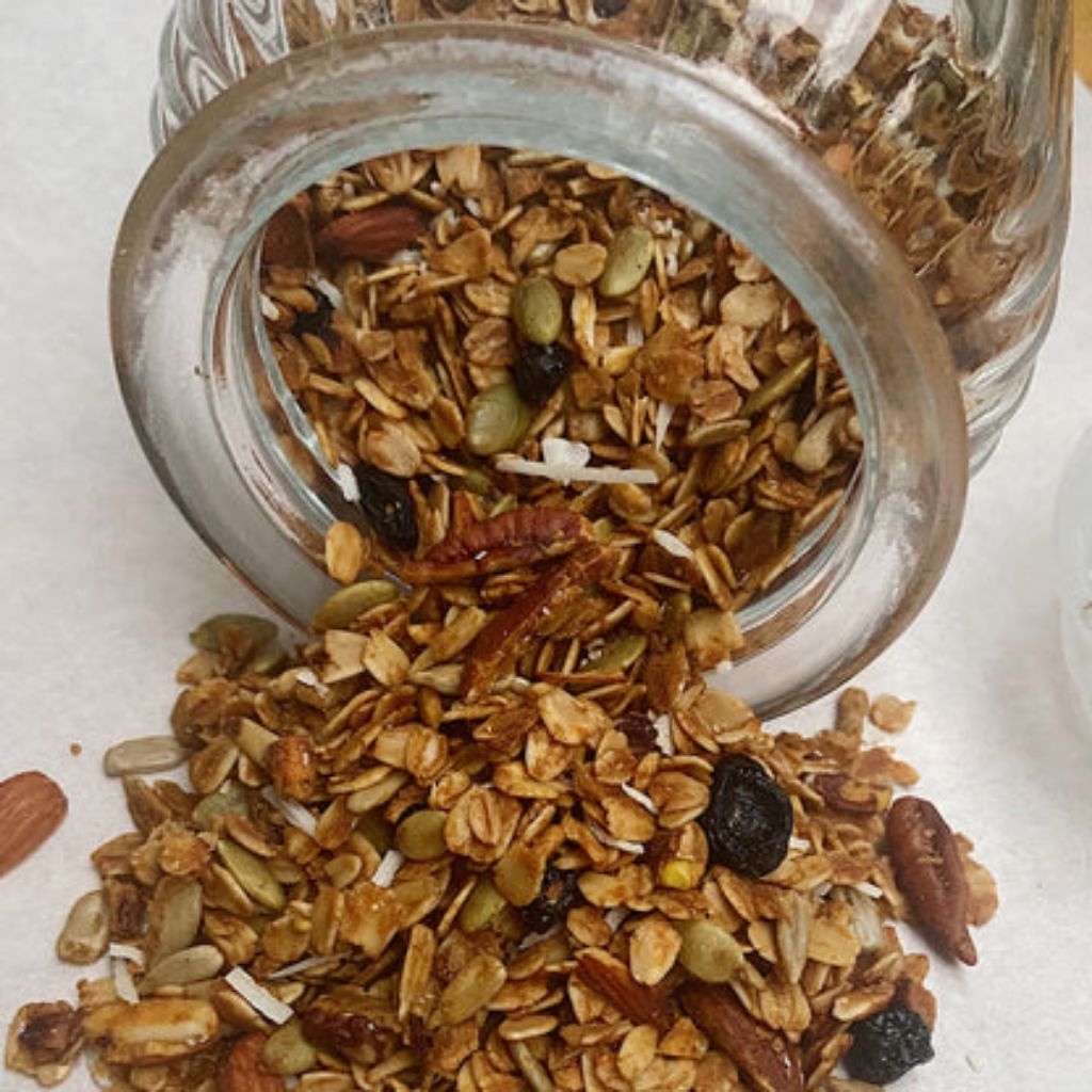 

Granovita Roasted granola Sereal 500gr Oatmeal muesli snack sehat