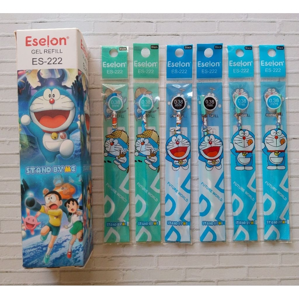 

20PCS REFILL GEL ES-222 0.38MM/ ISI ULANG BULPEN GEL INK