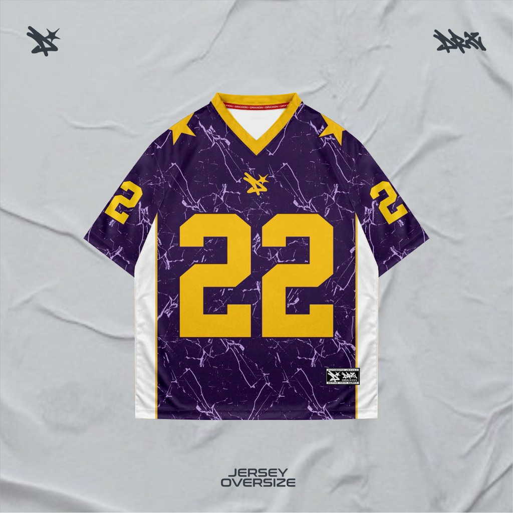 ZuperCuan Original OVER SIZE Jersey Streetwear Number / Jersey Hockey / Jersey Rugby / Jersey Vintag