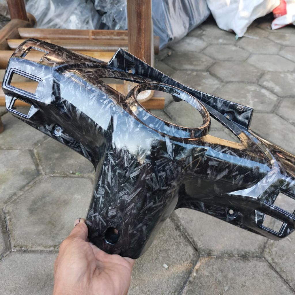 batok belakang Vario karbu 110 carbon wtp carbon celup