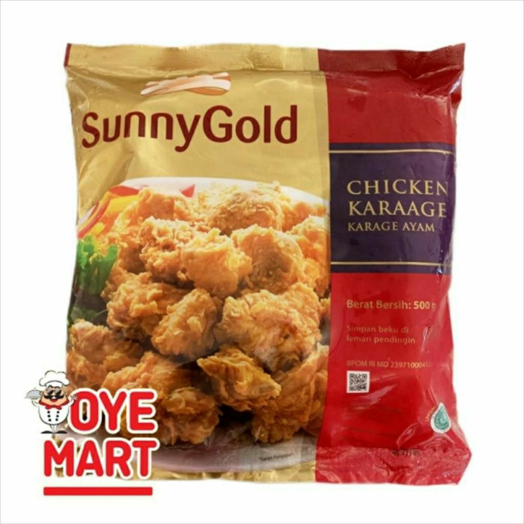 

SUNNY GOLD KARAGE AYAM 500gr. OyeFrozz