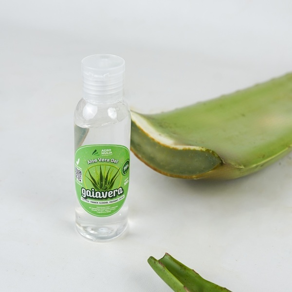 Gaiavera Aloe Vera Gel - Gel Lidah Buaya 100% Asli Dari Pelepah Lidah Buaya Segar Nett 100g