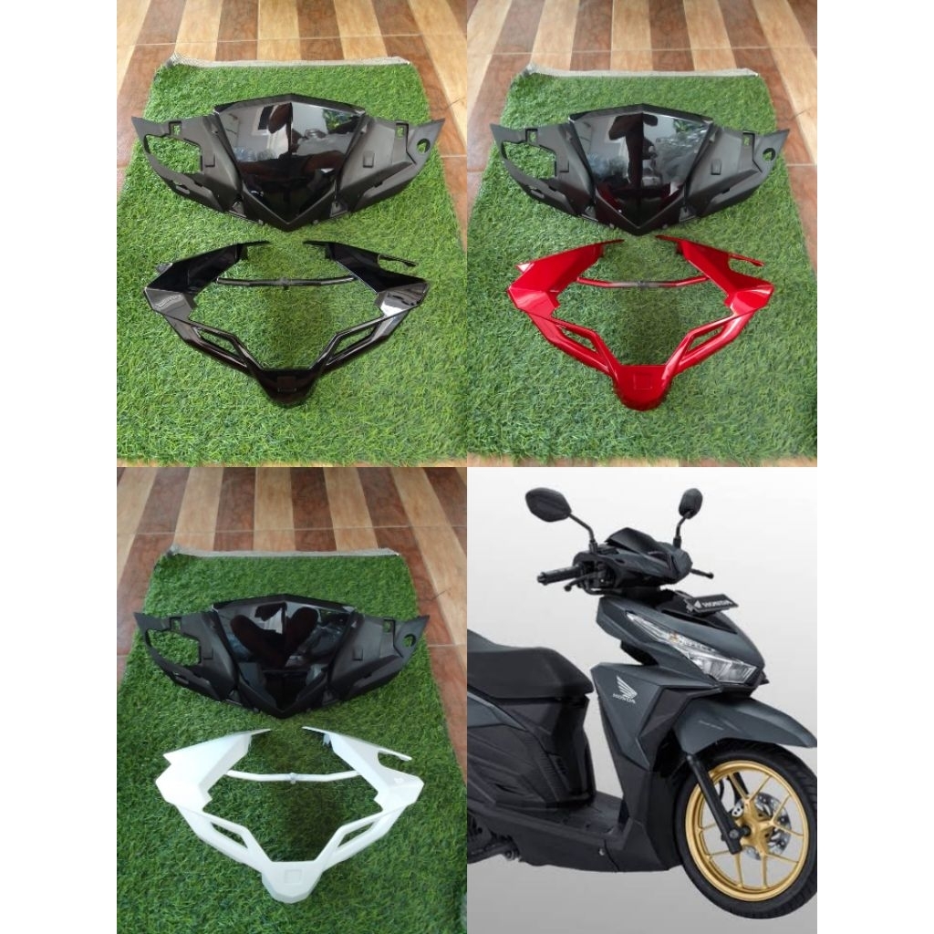VR - WIN BATOK DEPAN SET 3 ITEM VARIO 125/150 LED OLD 2015-2016-2017-2018 MERK VR