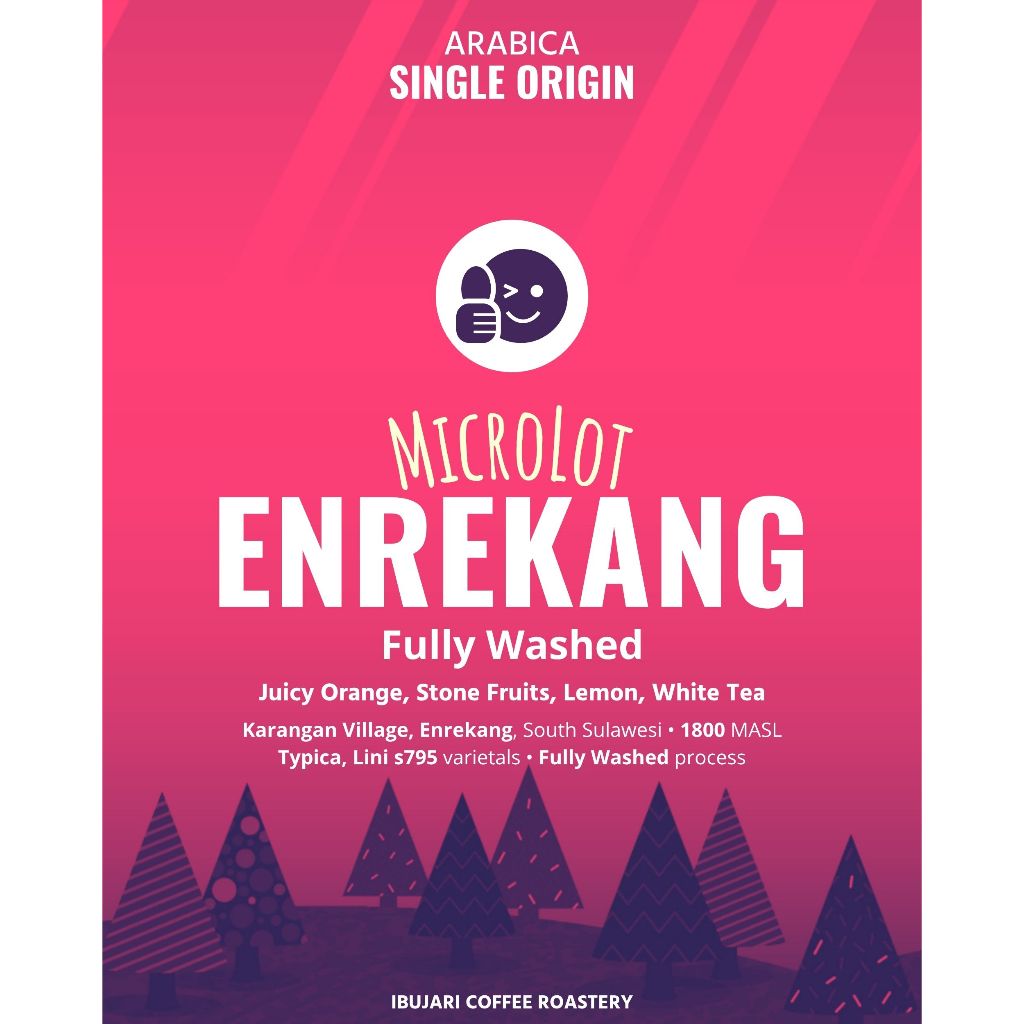 

Kopi Enrekang Fullwash Biji Arabika Single Origin Sulawesi Arabica Filter Roasted Ibujari Coffee Roastery