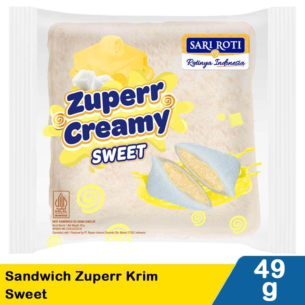 

sari roti sandwich zuperr krim sweet