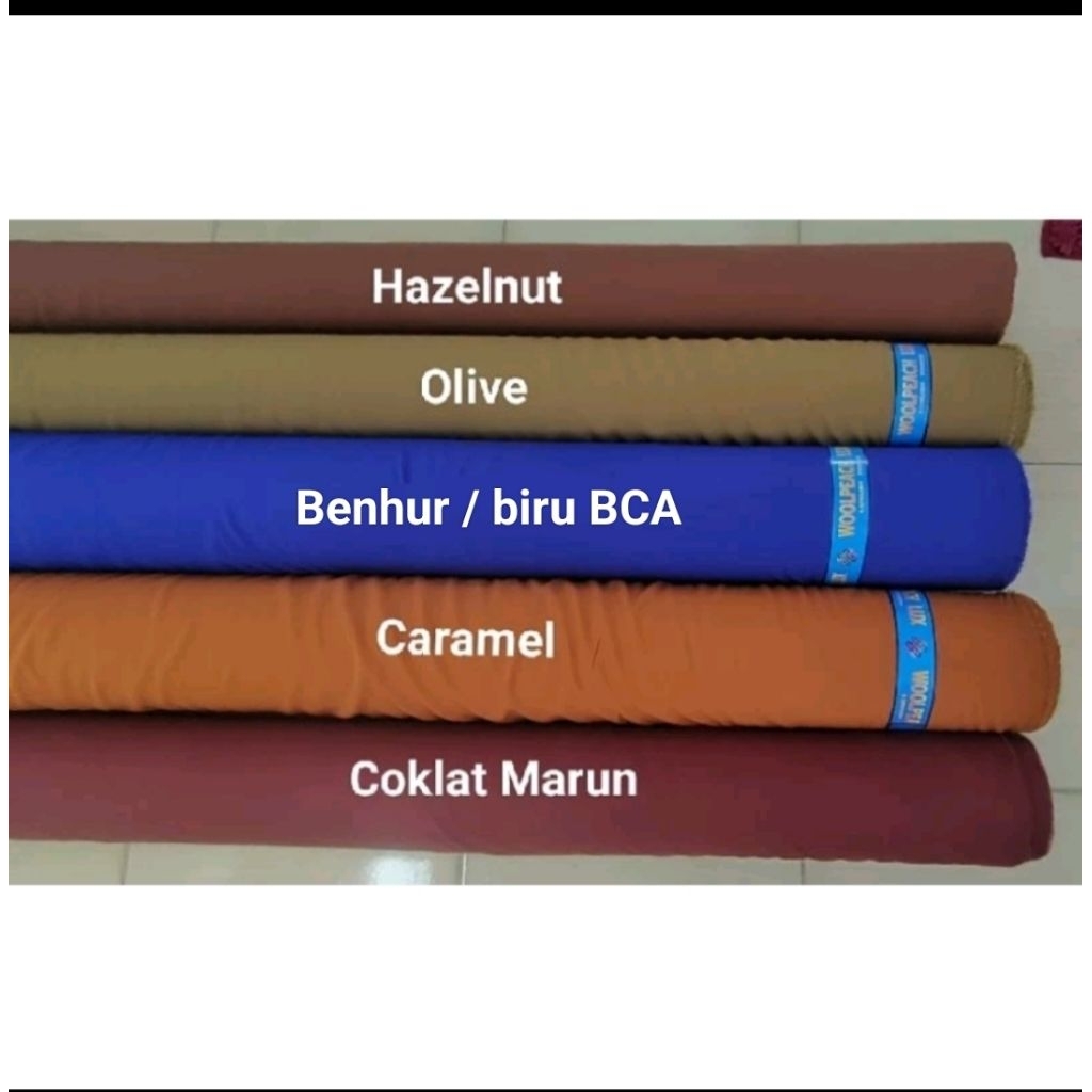 jual sampel warna kain wolfis