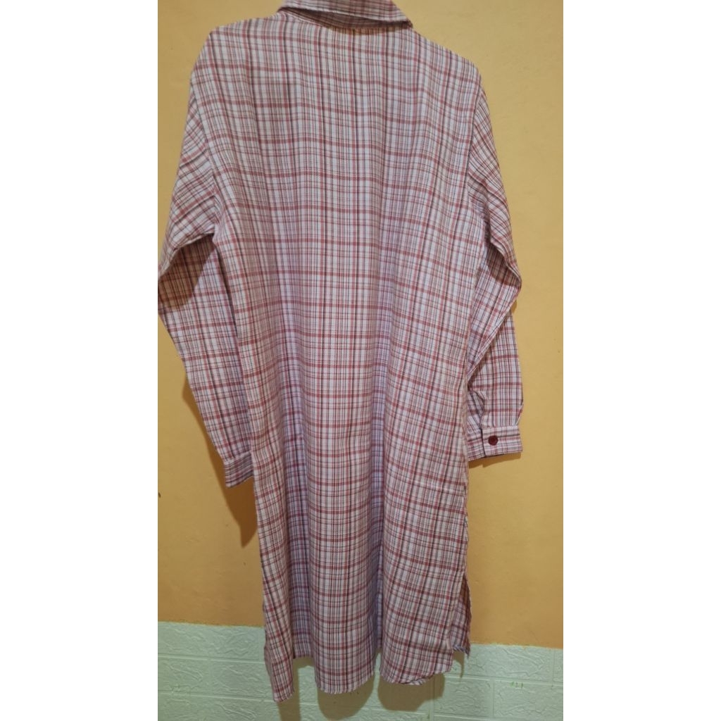 Tunik 3C merah maroon preloved
