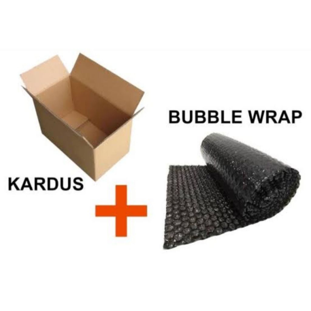 

Packing aman Kardus dan Bubble Wrap