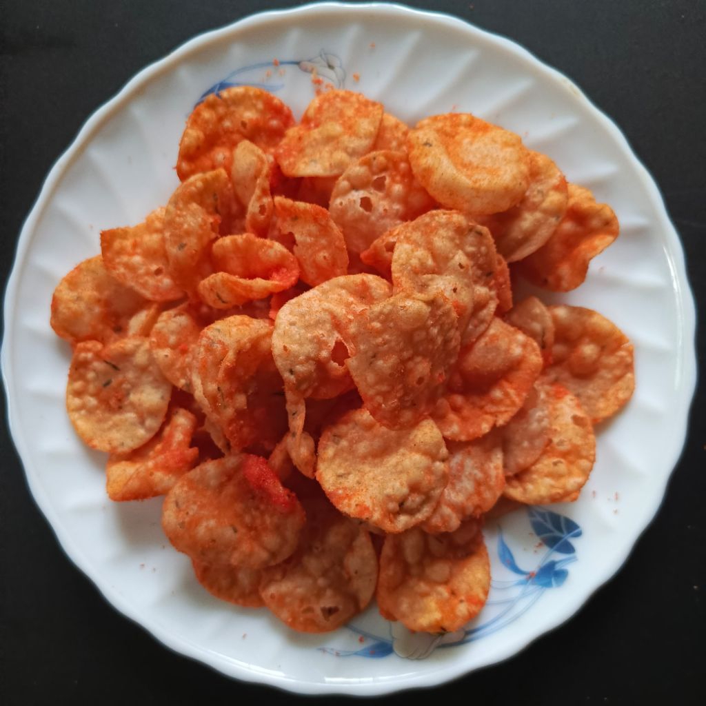 

250gr CIPENG KRIUKK / CIMOL GEPENG / KERIPIK CIMOL / KERIPIK CIMOL GEPENG / KERIPIK PANGSIT BULAT / KERIPIK CIMOL RENYAH ENAK GURIH
