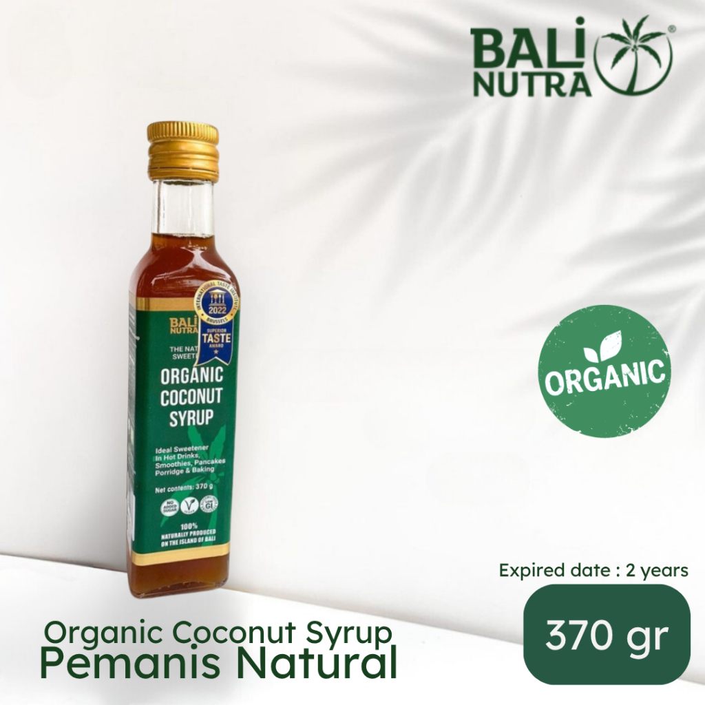 

BALI NUTRA Coconut Syrup 370gr - Gula Kelapa Cair Organik