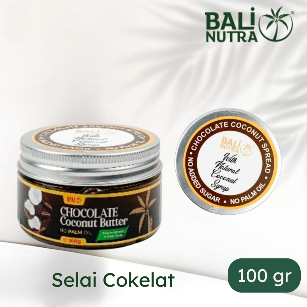 

BALI NUTRA Coconut Chocolate Spread 100gr - Selai Cokelat Kelapa Organik