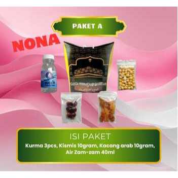 

NONA - PAKET A 10 - Paket Oleh oleh Haji dan Umroh - Nyaman Kurma
