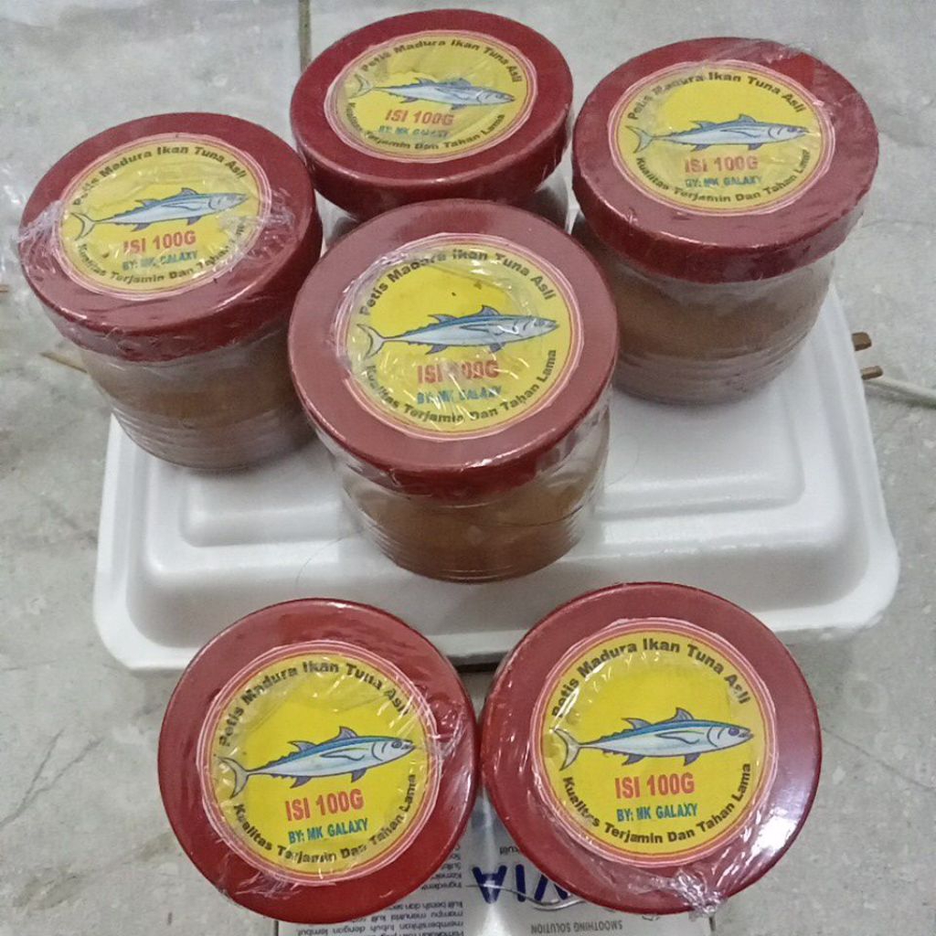 

3 Botol Petis Ikan Tuna Super madura 100g