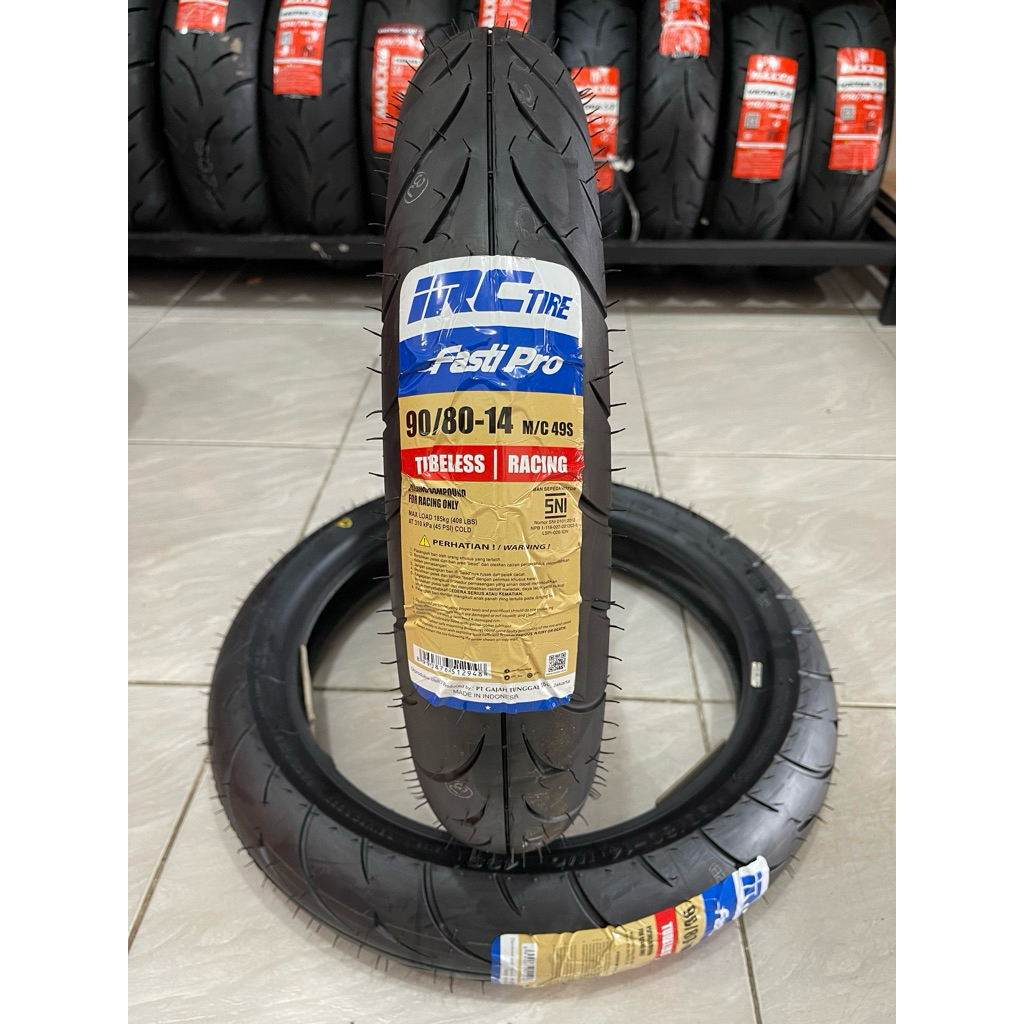 Ban irc fasti pro 90/80-14 racing compound