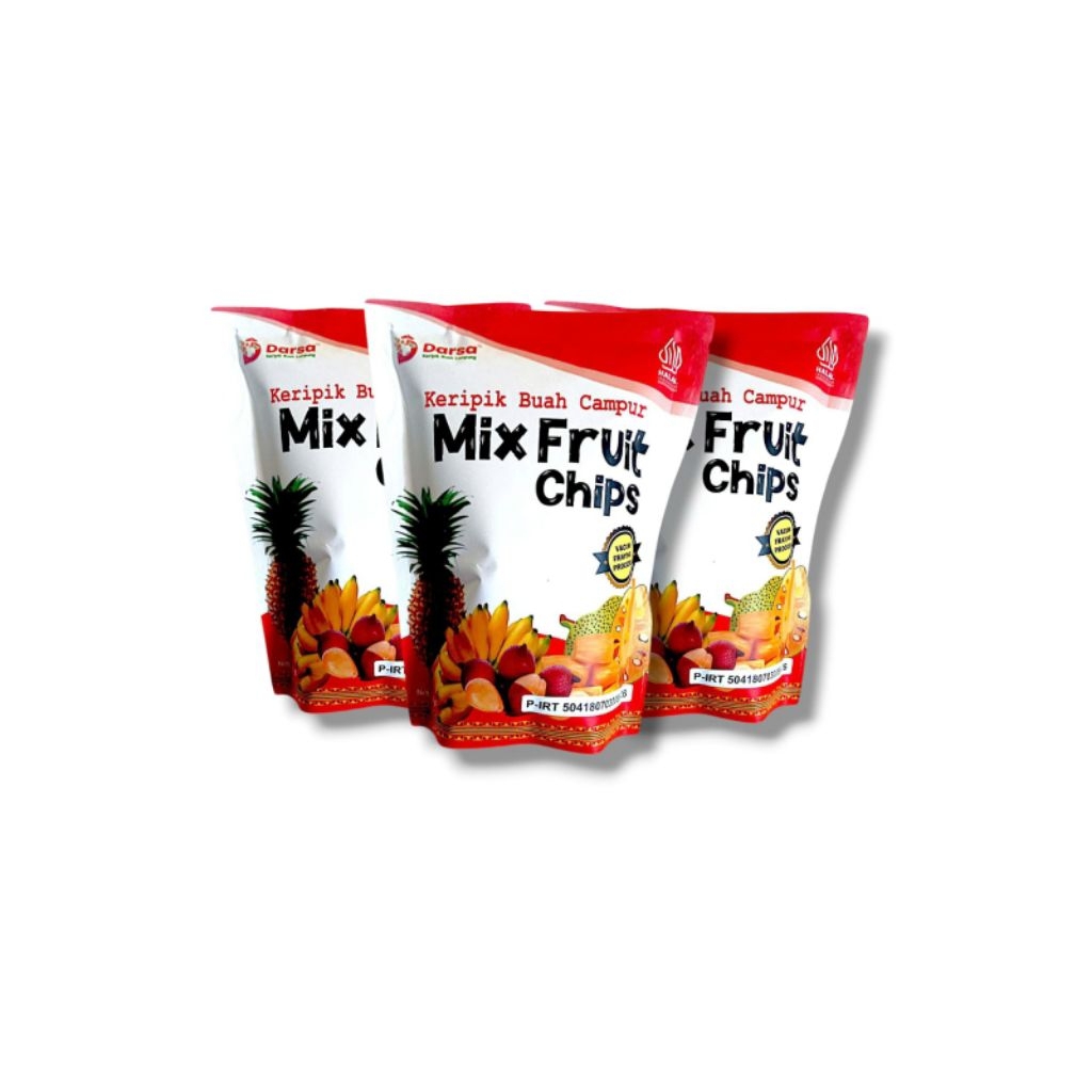 

Paket Beli 3 - DARSA MIX FRUIT LAMPUNG 100gram×3Keripik Buah Campur