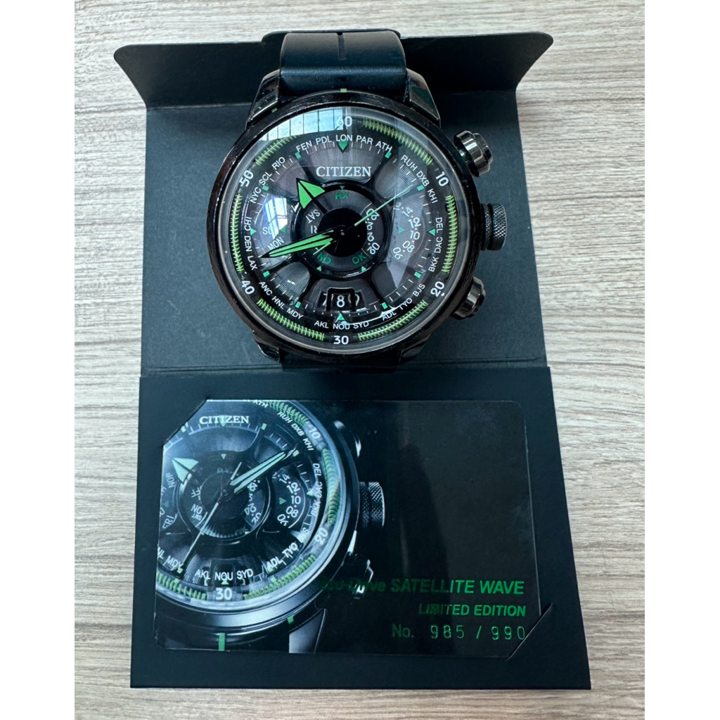 Jam tangan CITIZEN ECODRIVE SATELLITE WAVE