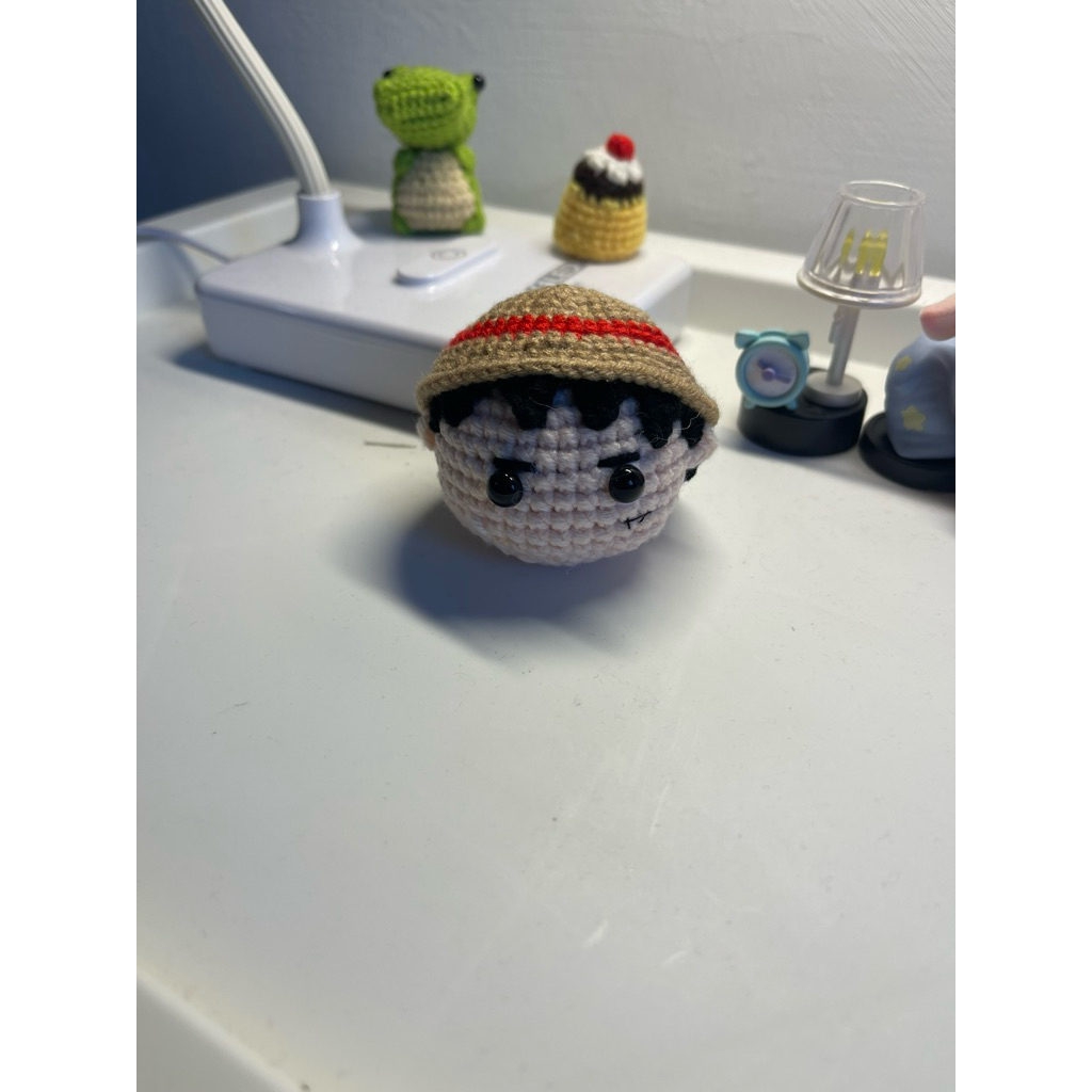 Lutfy One Piece Crochet gantungan kunci /hp