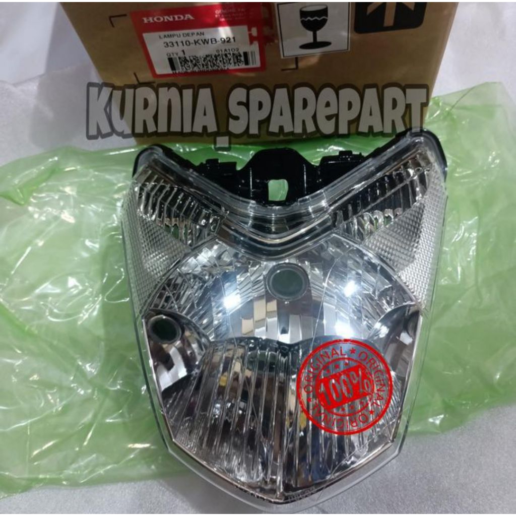 Reflektor lampu depan honda blade 110 old 33110-KWB-921