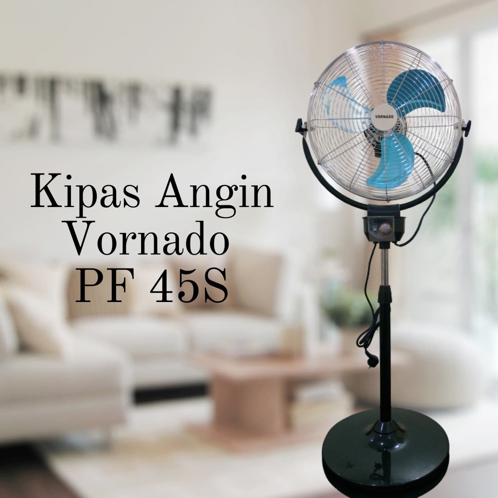 Kipas Angin Tornado-Industrialisasi hembusan 10 meter Vornado/Kipas Angin Berdiri 18 Inch